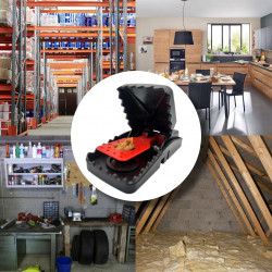 Emplacement possible pour l'utilisation de la tapette à souris KOMODO