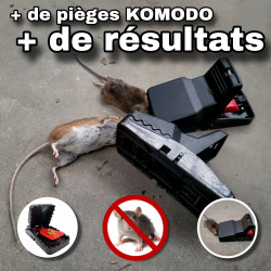 Des résultats impressionnants avec les tapettes à souris KOMODO