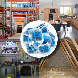 Les pâtes AKANOID sont utilisable en intérieur, dans le garage, grenier et autres