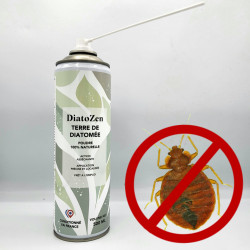 Terre de diatomée anti punaise de lit en spray DIATOZEN