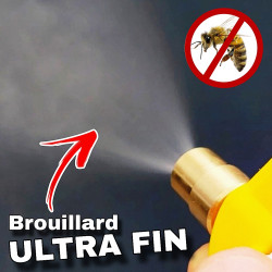Brouillard ultra fin du spray répulsif Aqua Vespa contre les guêpes