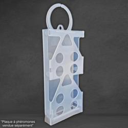 Base support PVC pour piège à mites PYRO NET vu de 3/4