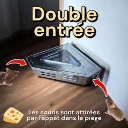 Piège à souris multicapture avec double entrée