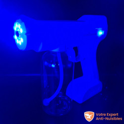 Nébuliseur Atomizor gun en vue nocturne