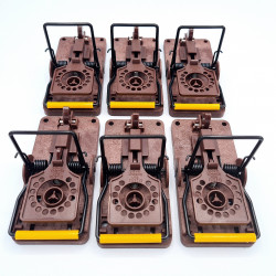Lot de 6 tapettes à souris Gorilla Trap®