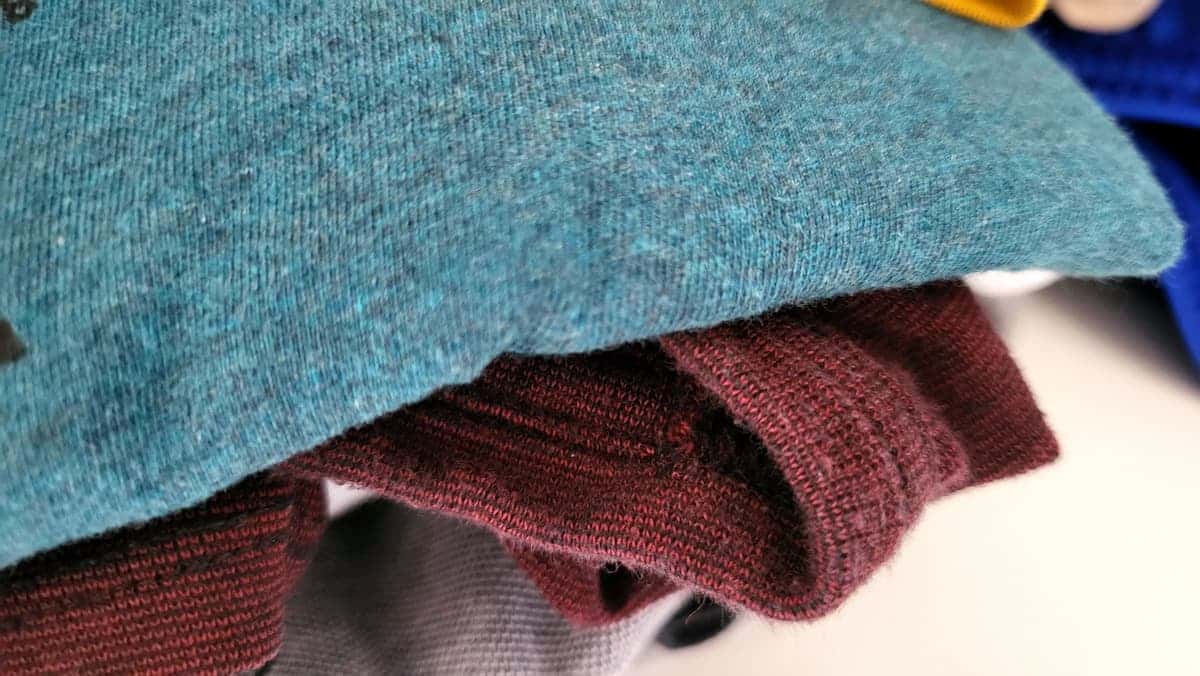 Pulls en textile composé